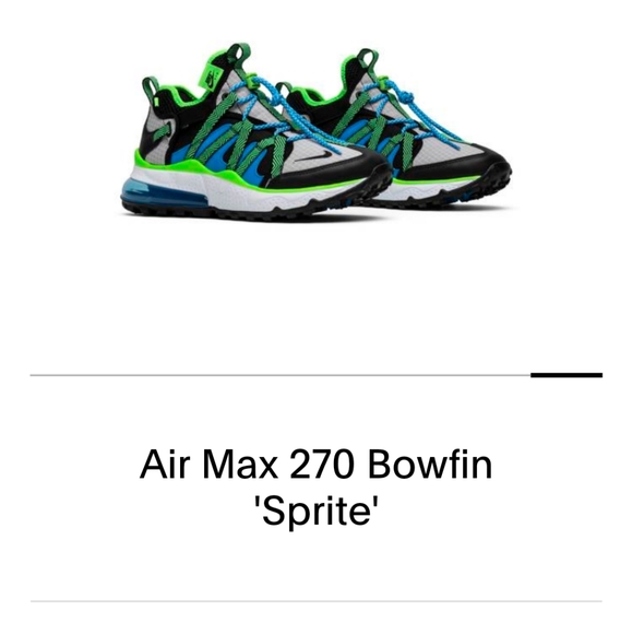 nike air max 270 bowfin sprite